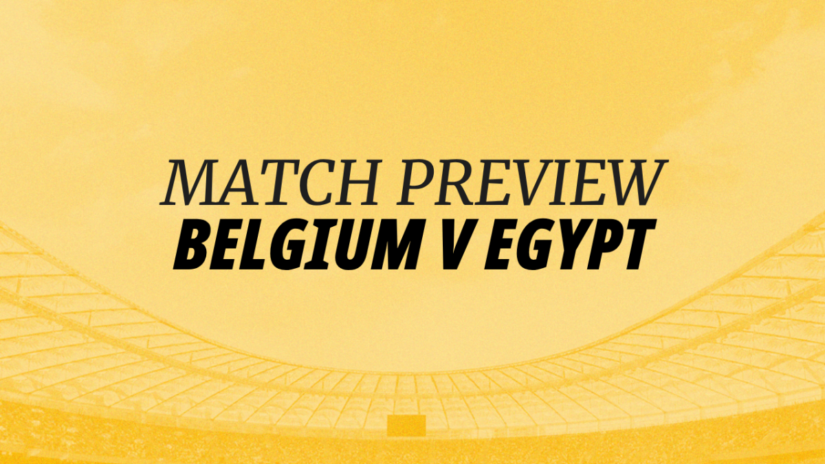 Betfair banner for Belgium v Egypt game at the 2026 World Cup